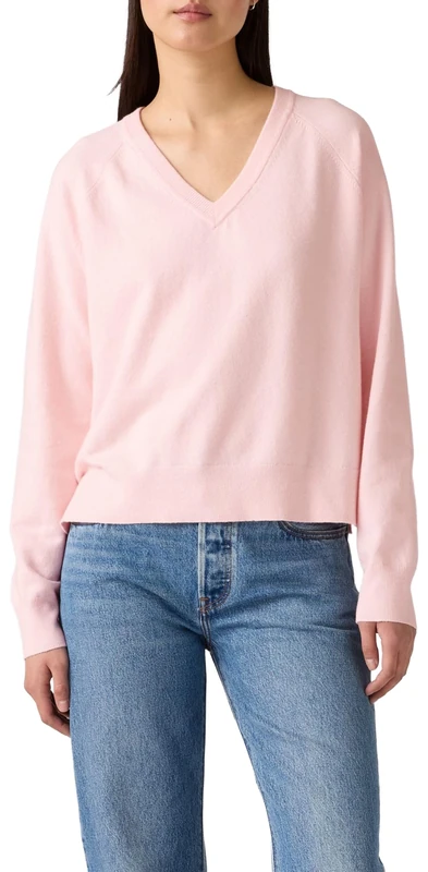Levi's Super Soft Vneck Pullover Potpourri