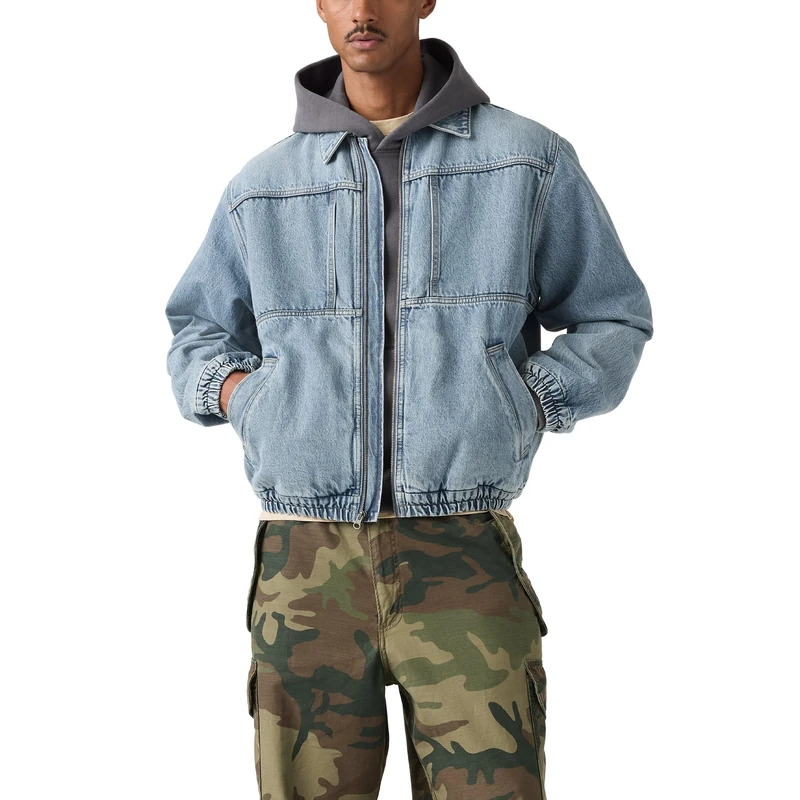 Levi's Herren Jaanai Jacket Jeansjacke, Cloudy Days, M