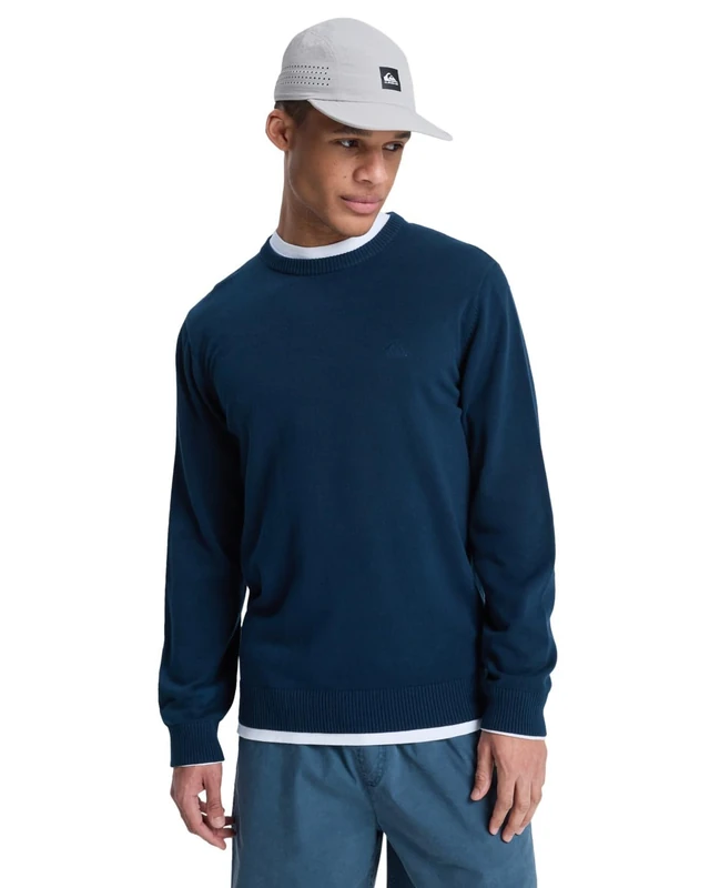 Quiksilver Cardigan SALT WATER SWEATER LIGHT Mens Black - Image 1