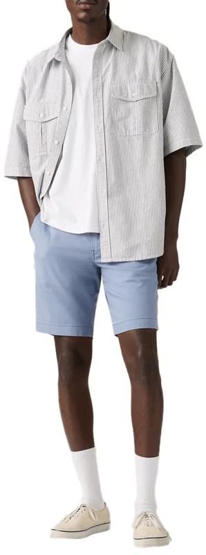 Levi's Xx Chino Shorts II Kano Blue Cotton Line - Image 1