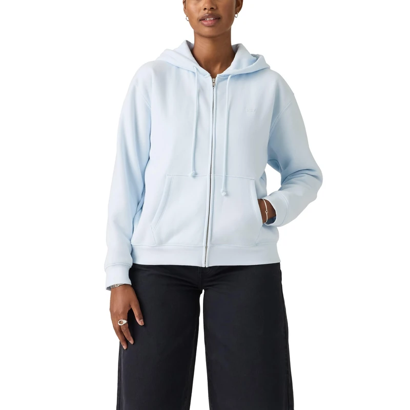 Levi's Everyday Zip Hoodie with Hood, Country Air, XS Women's