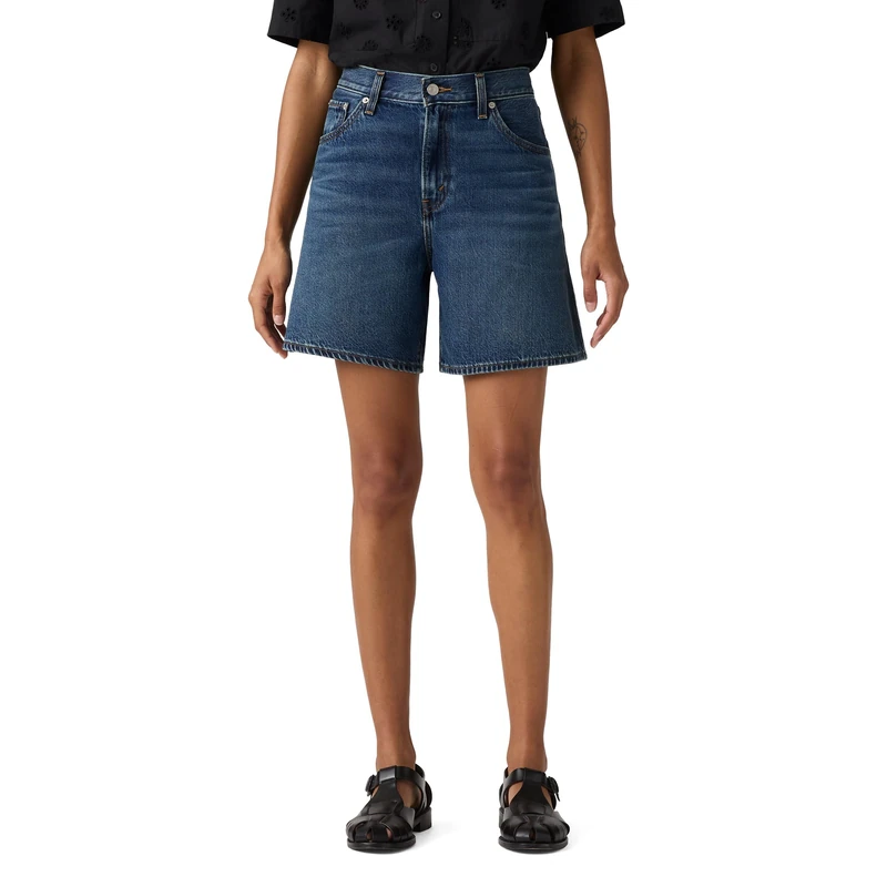 Levi's High Baggy Shorts, Achieve Everything, 25 W Women's - Image 1