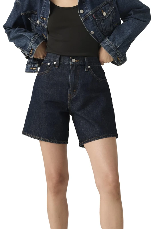 Levi's Damen High Baggy Shorts, Remember Together, 24W