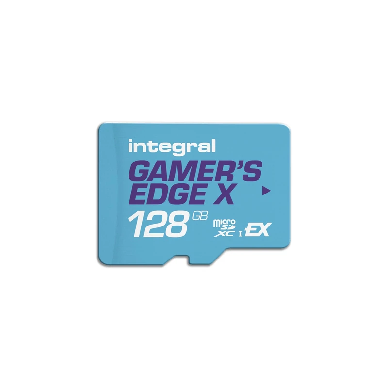Integral 128GB Gamer's Edge X Micro SD Express Card for Nintendo Switch 2, up to 890MB/s Read, 550MB/s Write, 4K Video, A1, NVMe PCIe, High-Speed Gaming, Reduce Download Times, Ultra-fast Storage