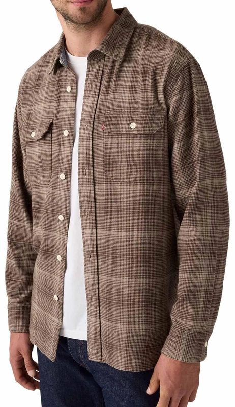 Levi's Classic Worker Ametrine Plaid Bracken Pl