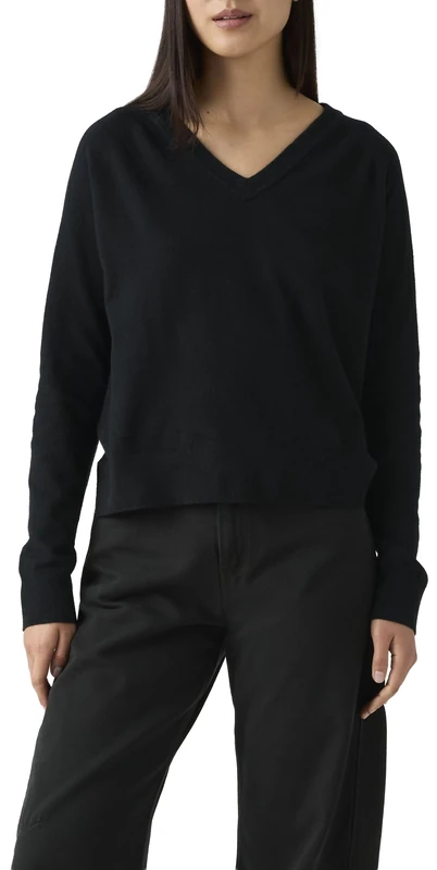 Levi's Super Soft V-Neck Pullover Anthracite Nig