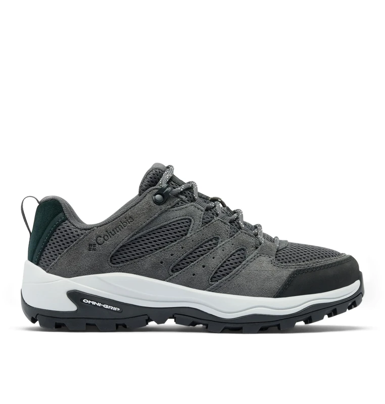 Columbia Women's Redmond 4 Breathe, Low Rise Trekking and Hiking Shoes, Dark Grey/Grey Ice, 7 Regular