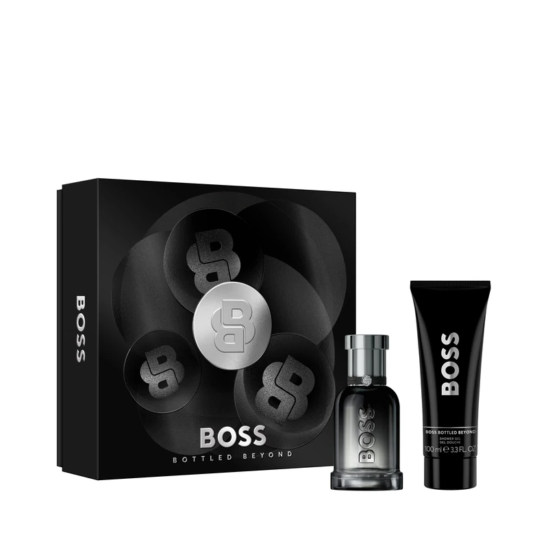 BOSS Bottled Beyond Eau de Parfum and Shower Gel for Men Duo Giftset 50ml