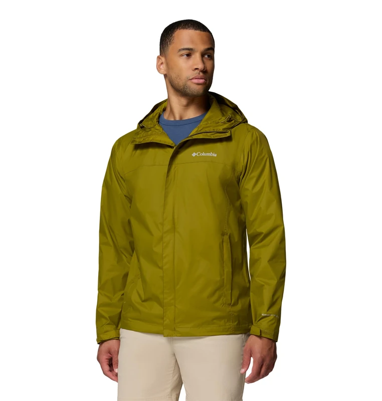 Columbia Men's Watertight 2 Jacket, Waterproof Rain Jacket, Mossy Green, X-Large