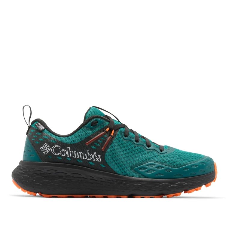Columbia Men's Konos TRS Outdry, Low Rise Trekking and Hiking Shoes, Teal Chloride/Blaze, 13 Regular