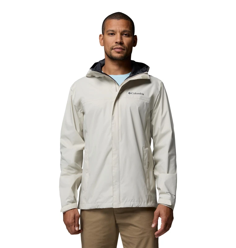 Columbia Men's Watertight 2 Jacket, Waterproof Rain Jacket, Dark Stone, Large