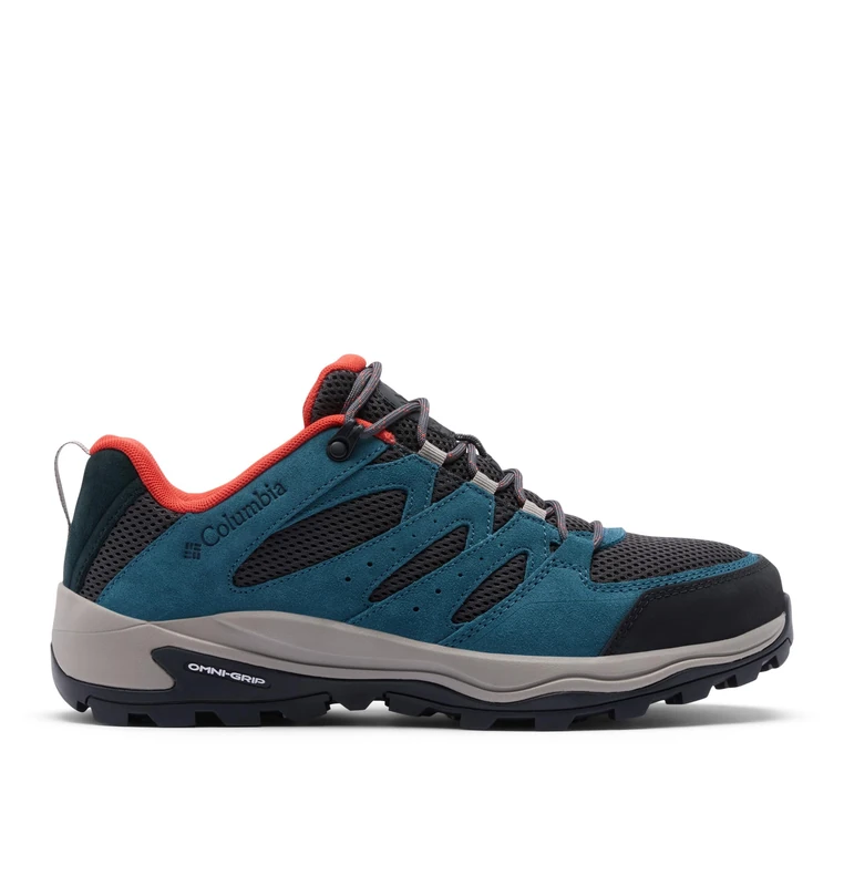 Columbia Men's Redmond 4 Breathe, Low Rise Trekking and Hiking Shoes, Everblue/Super Sonic, 6 Regular