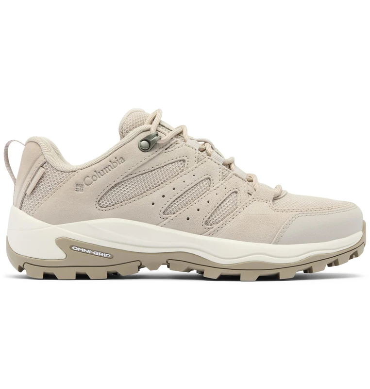 Columbia Women's Redmond 4 Low WP, Low Rise Trekking and Hiking Shoes, Soft Taupe/Light Sand, 7 Regular