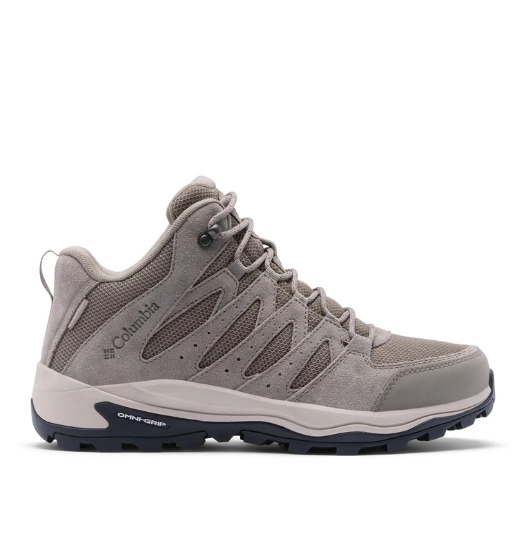 Columbia Men's Redmond 4 Mid WP, Mid Rise Trekking and Hiking Boots, Kettle/Shark, 15 Regular