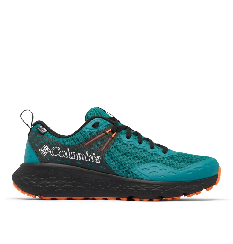 Columbia Men's Konos TRS Outdry, Low Rise Trekking and Hiking Shoes, Teal Chloride/Blaze, 9 Regular