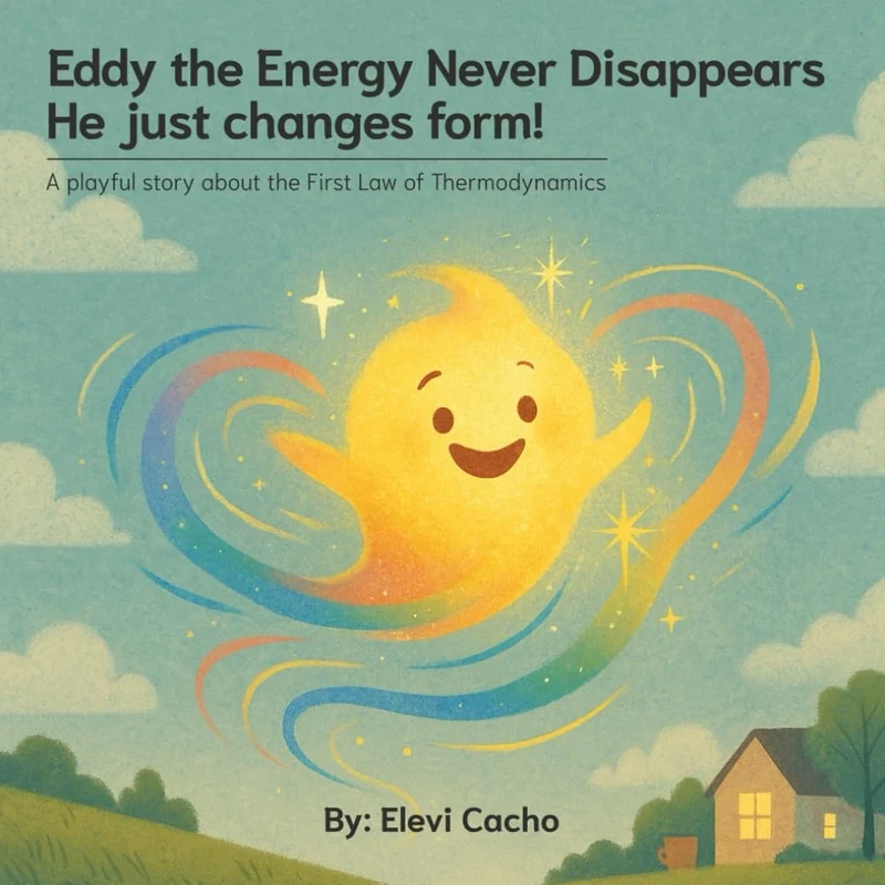Eddy the Energy Never Disappears, He just changes form!: A playful story about the First Law of Thermodynamics