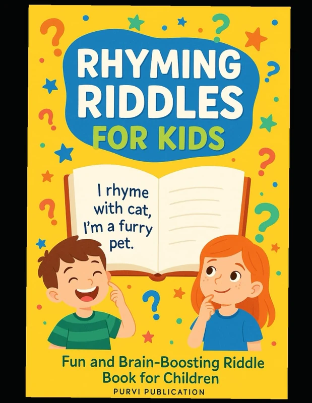 1000 Rhyming Riddles for Kids: This delightful collection features fun - Image 1