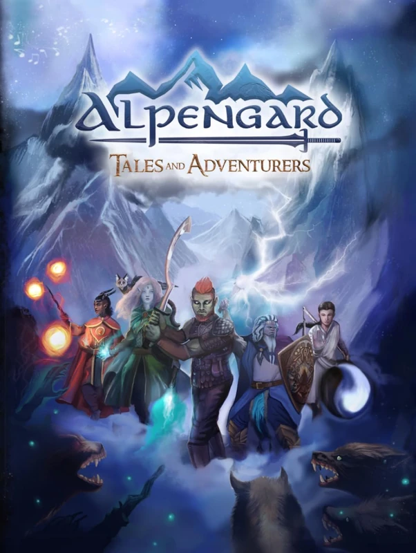 Alpengard: Tales and Adventurers: Tabletop Roleplaying Game (TTRPG) Core Rulebook for Gamemasters and Players—Forge Legendary Heroes and Embark on Stark Fantasy Quests!