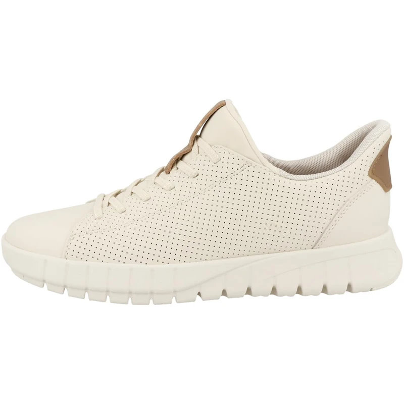 Geox D Flextride Plus C, Women's Trainers, Papyrus Beige, 37 EU