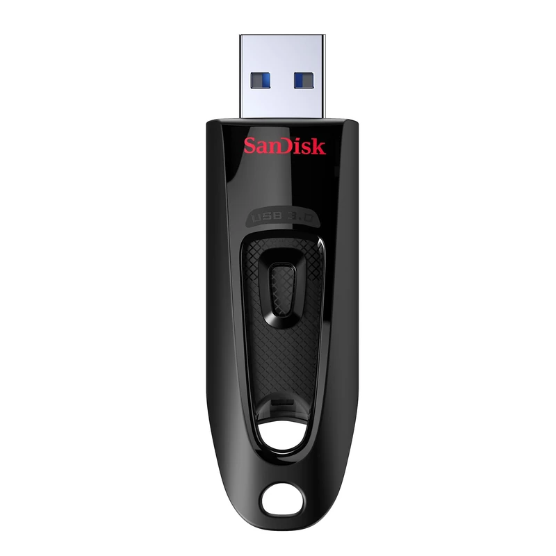 SANDISK Ultra USB Type-A Flash Drive 1TB (USB 3.0 memory stick up to 130MB/s transfer speeds, RescuePro Recovery Software, Password protection, SANDISK Memory Zone App) Black