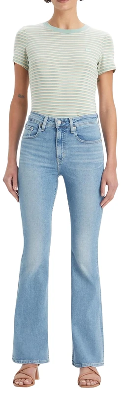 Levi's Damen 726 Hr Flare Jeans, Blue Wave Light, 23W x 30L