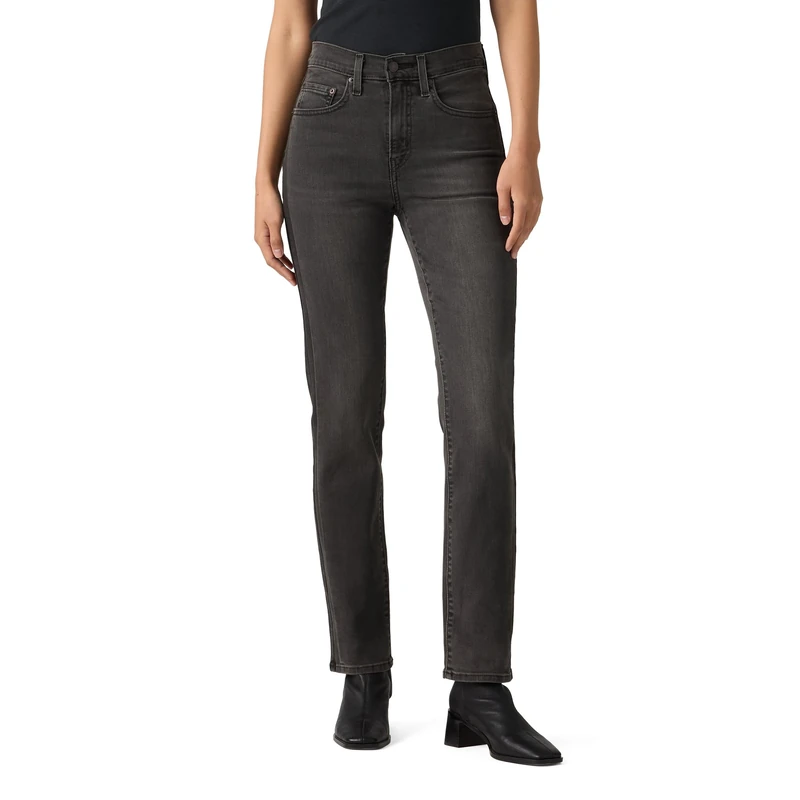 Levi's 724 High Rise Straight Jeans - Beneath The Shado