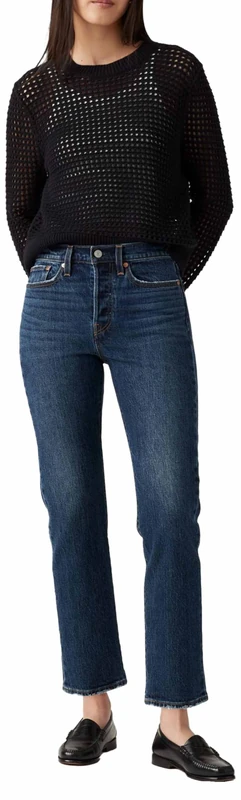 Levi's Wedgie Straight Jeans - Indigo - Women's 24W/26L