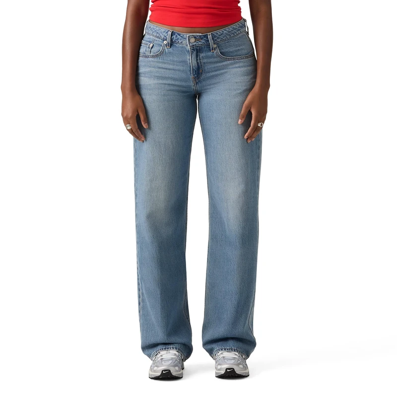 Levi's Damen Low Loose Jeans, Good Grades Tencel, 33 W/3 2L