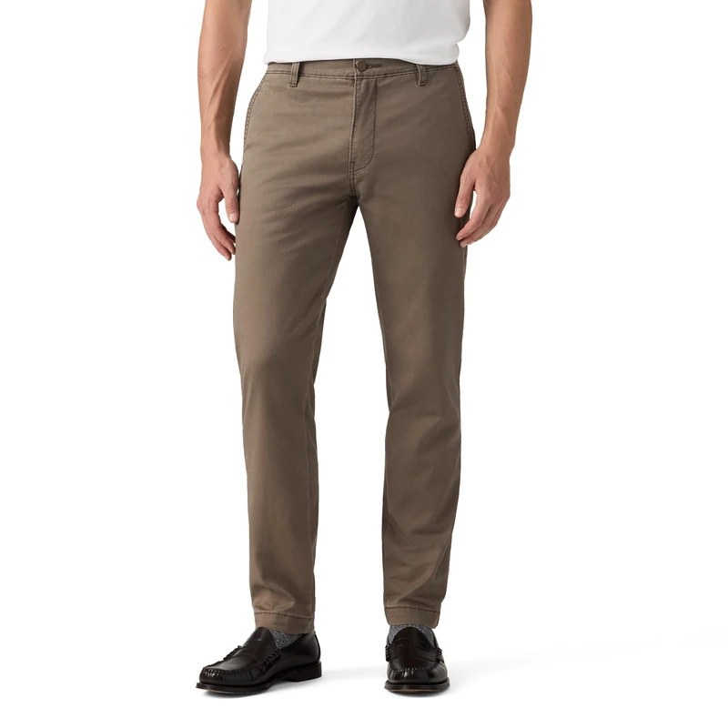 Levi's Xx Chino Std II Maitake Brown Cotton Lin