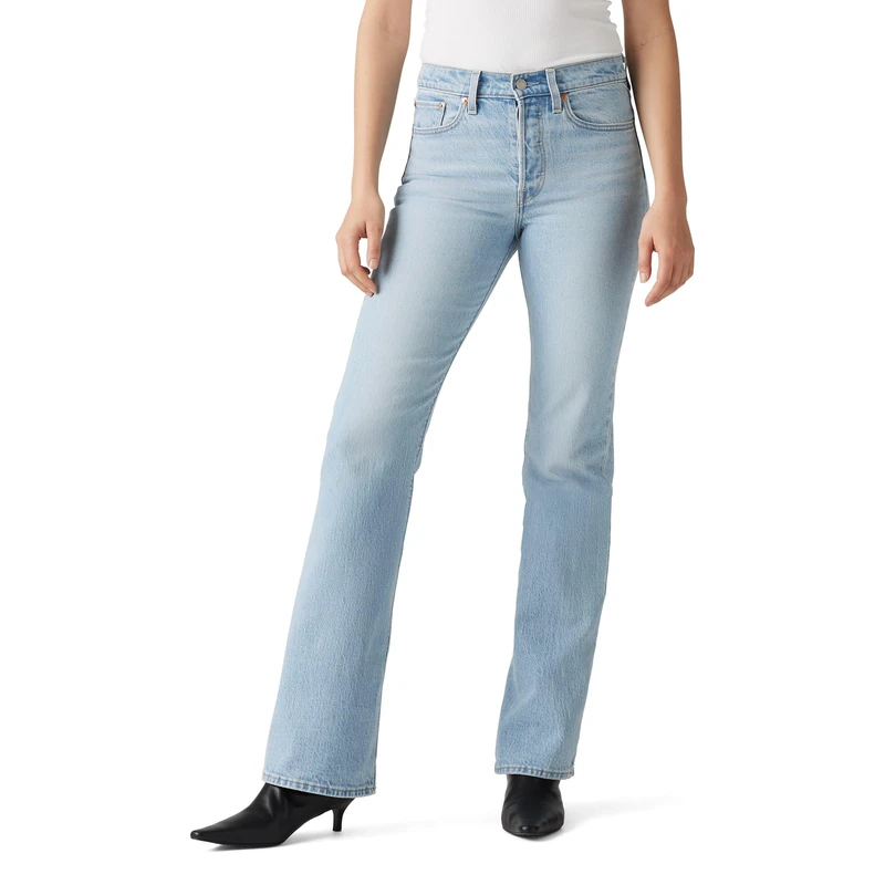 Levi's Women's Wedgie Bootcut Jeans - Blasted Stone Clean