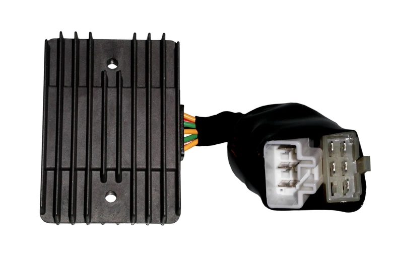 TourMax Regulator Rectifier Compatible with Honda CBR1100XX Blackbird/Super Blackbird X-Y 1999, 2000, 2001, 8 Wires with 2 connectors, SH579C-12, RGU-114, Replaces OEM Reference: 31600-MAT-E01