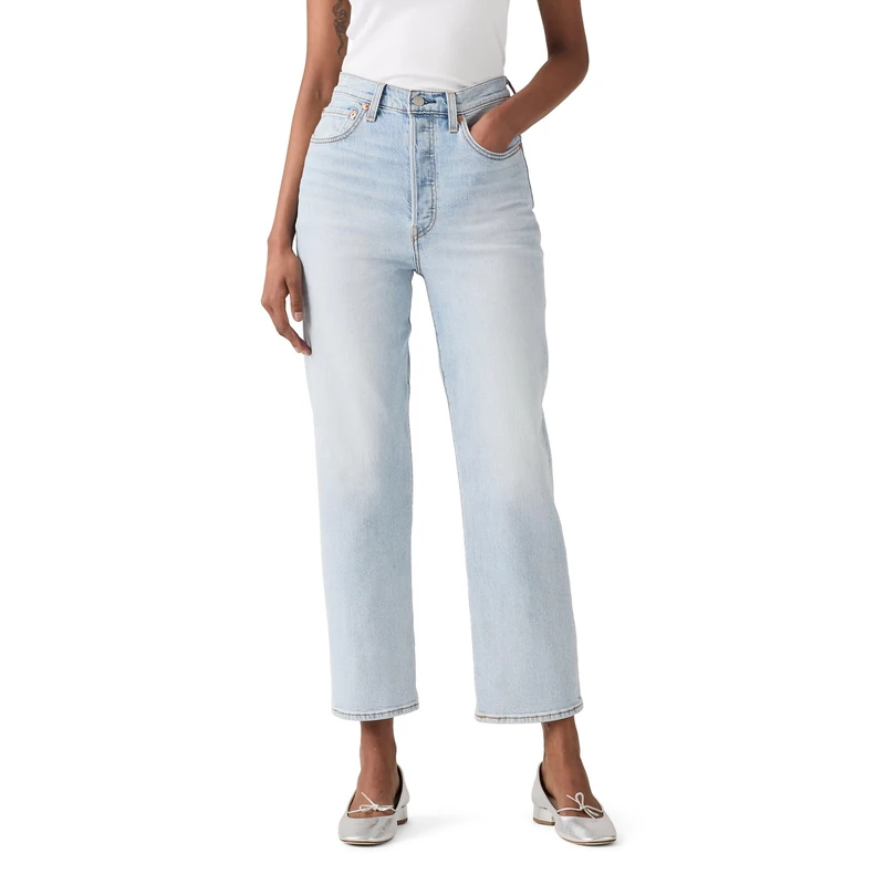 Levi's Women's Ribcage Straight Ankle Jeans - Filter Her Ltw