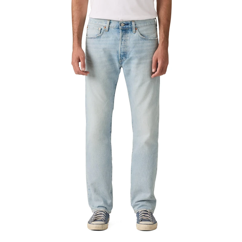 Levi's 501 Levisoriginal Fit Jeans, Texas Wrinkles, 33W / 30L Mens