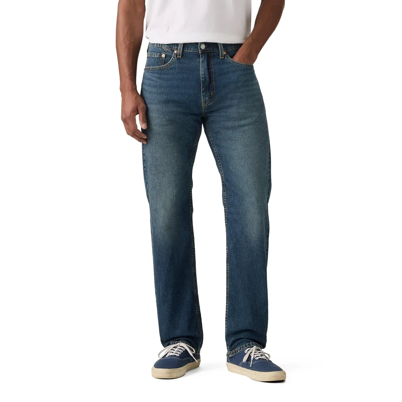 Levi's Herren 505 Regular Fit Jeans, River Bank Cool, 33W x 30L