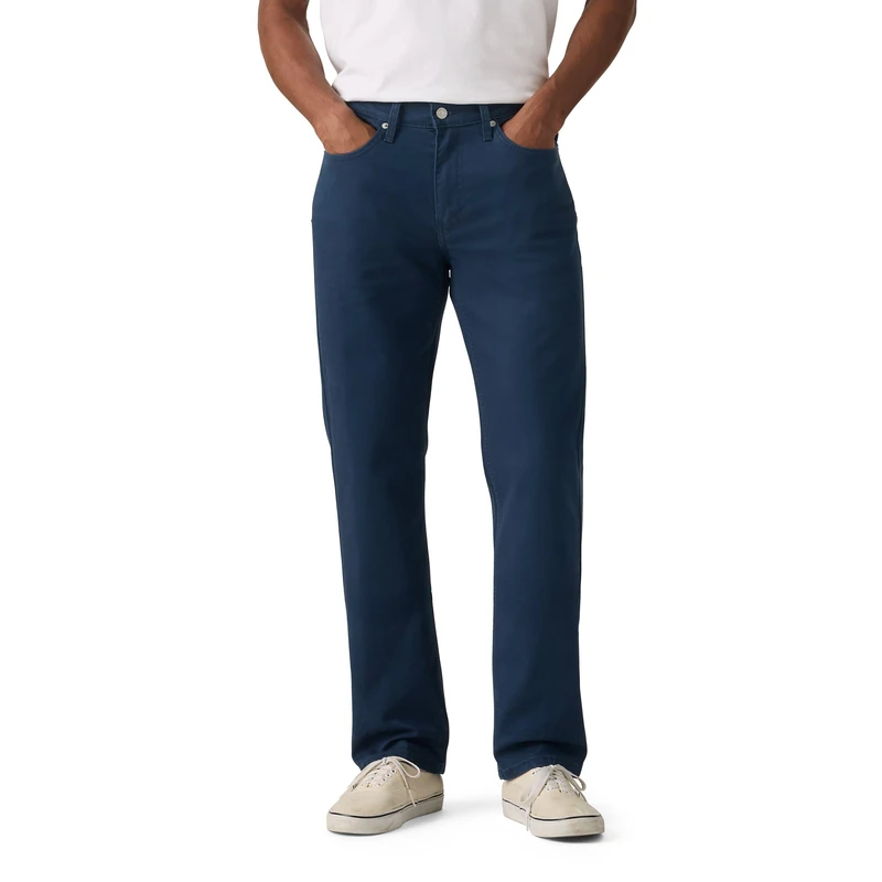 Levi's 514 Straight Navy Blazer S Twll