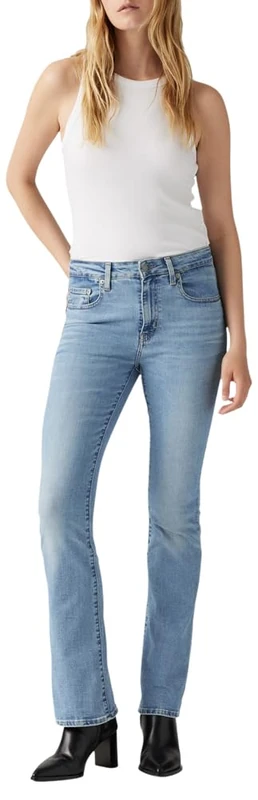 Levi's 725 High Rise Bootcut Blue Wave Light