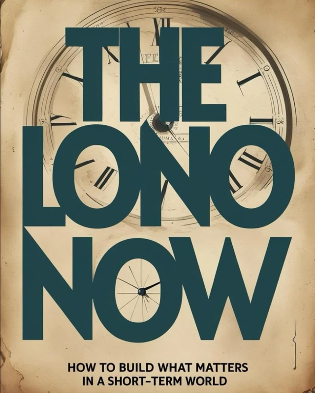 The Long Now: How to Build What Matters in a Short-Term World