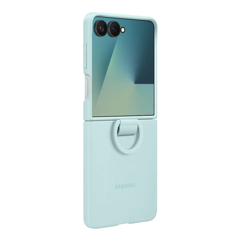Samsung Galaxy Official Silicone Ring Case for Galaxy Z Flip7 in Mint