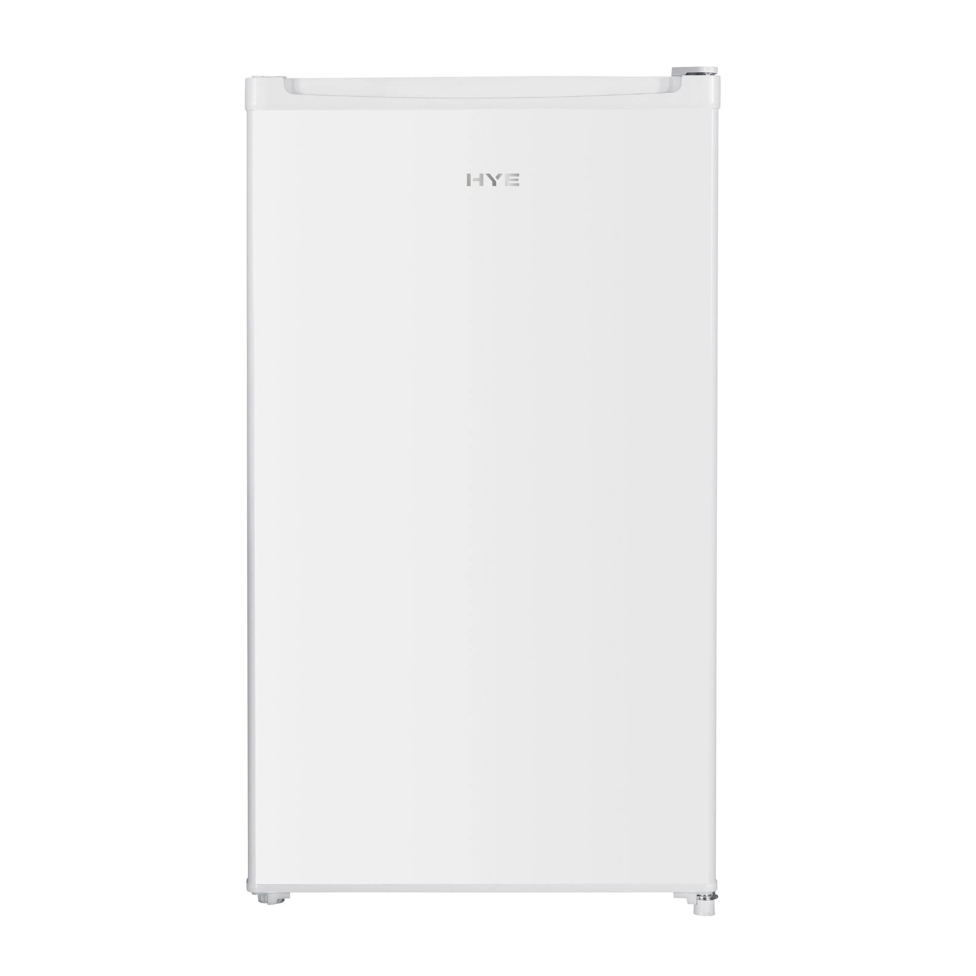 HYE Under Counter freezer - 60L Capacity, 48cm, White, Compact Build Small freezer, 3 Crystal Drawers, Free Standing - Perfect For Small Kitchens & Additional Freezer Space - RF01UCFR60W01