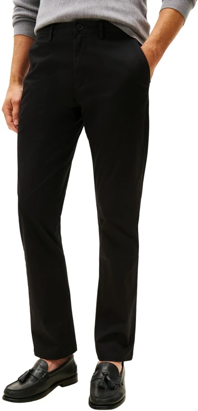 Tommy Hilfiger Men's Core Denton Essential Twill MW0MW41993 Chino, Black, 40W / 34L