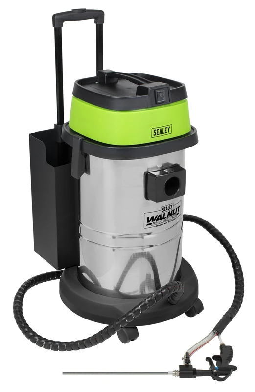 Sealey Walnut Blaster 30L Capacity, 1400kW Pipe Valve Carbon Deposit Cleaning - VSWB30