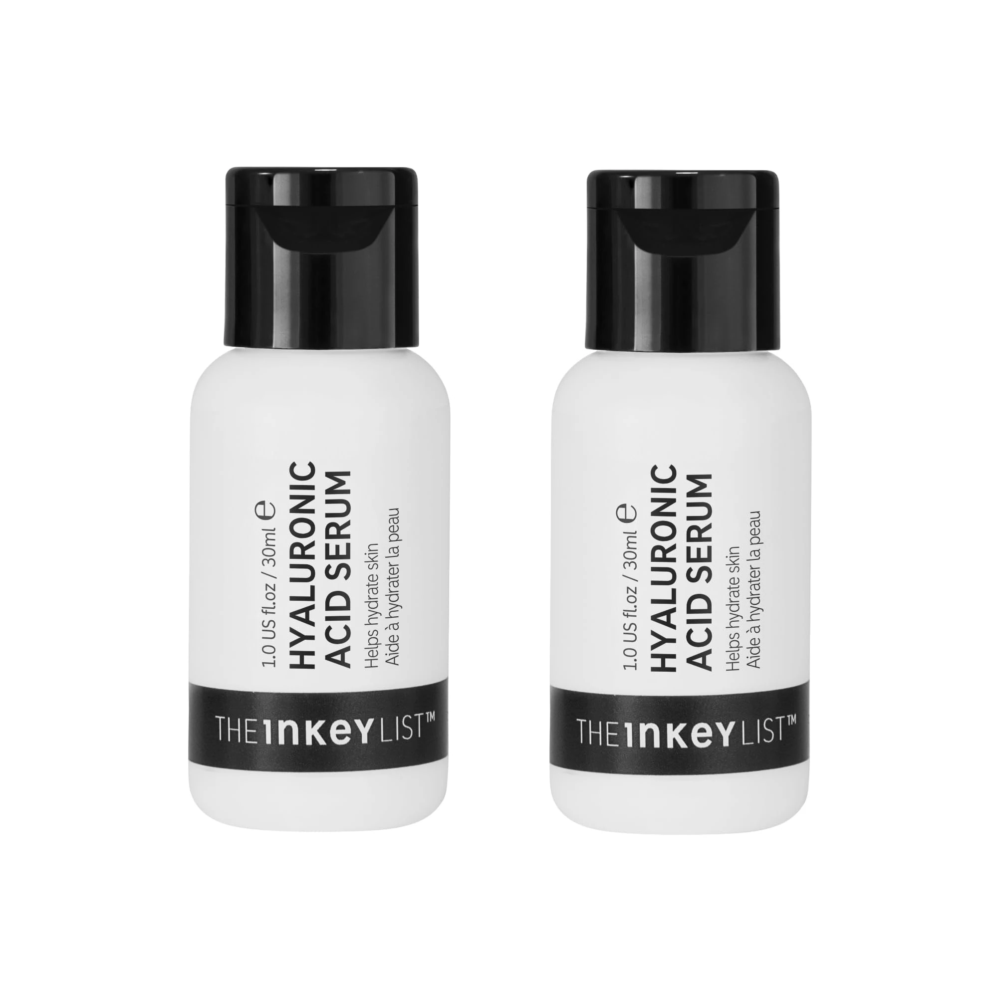 The INKEY List 2% Hyaluronic Acid Face Serum 30ml (Pack of 2), Hydrating Skincare, Combats Dry Skin, Vegan Friendly, Suitable For All Skin Types