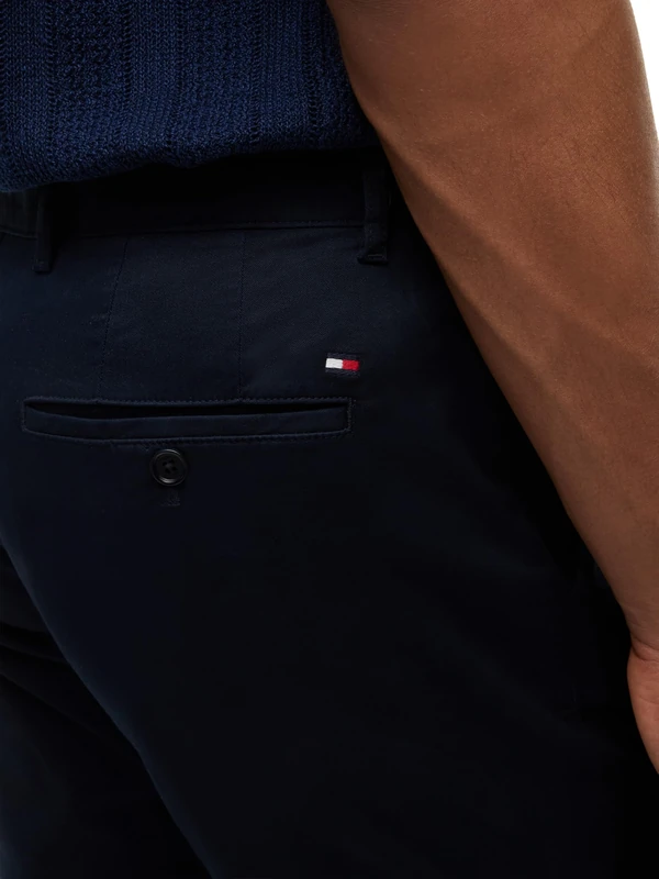 Tommy Hilfiger Men's Core Denton Essential Twill MW0MW41993 Chino, Blue, 33W / 28L