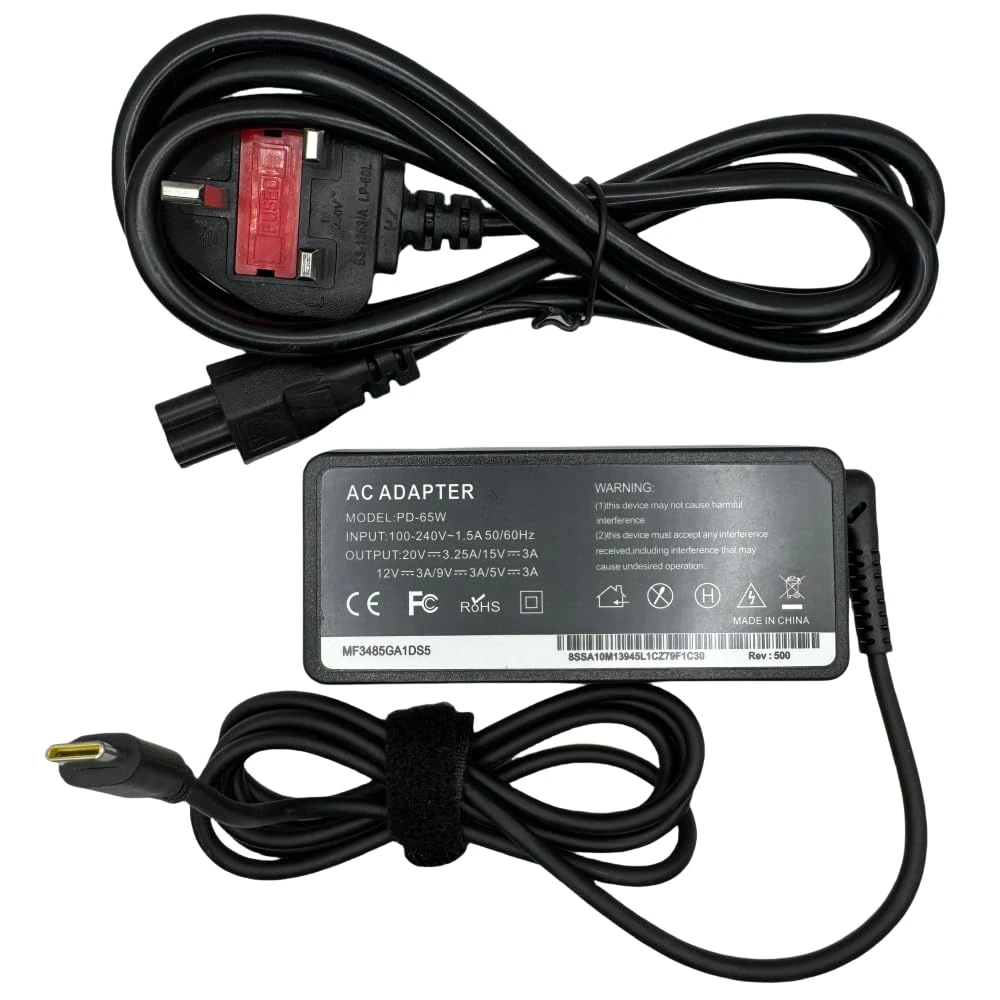 Multibao Type C Laptop 65W Charger USB C charger made for Dell HP Xiaomi,Charger Compatible with Lenovo Samsung Laptop Google Chromebook Fast Charging