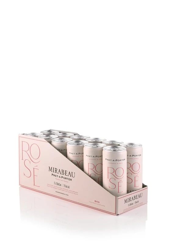 Mirabeau Prêt-à-Porter Rosé Can 12x250ml