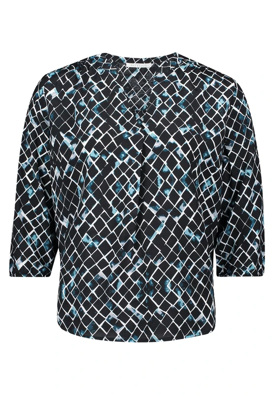 Betty & Co Women's Blouse Mint/Black