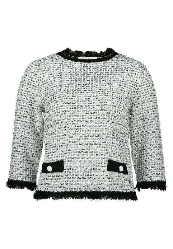 Betty & Co Women's Jumper Cream/Black