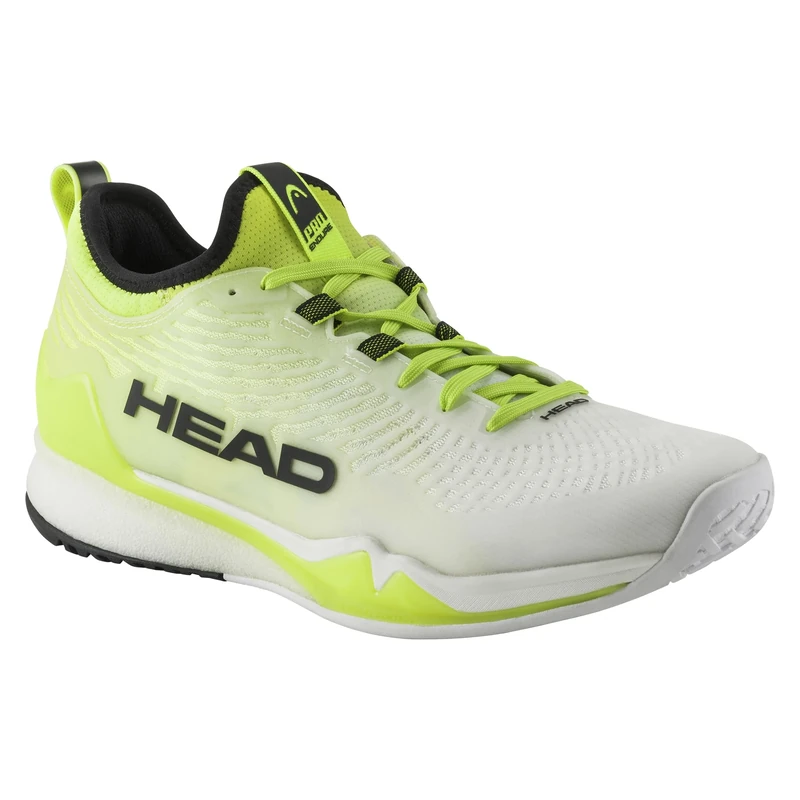 HEAD Men's Endure Pro Tennis Shoe, Yellow/White, 8 UK