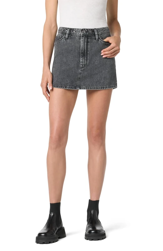 HUDSON Women's Denim Mini Skirt, Morrison, 34