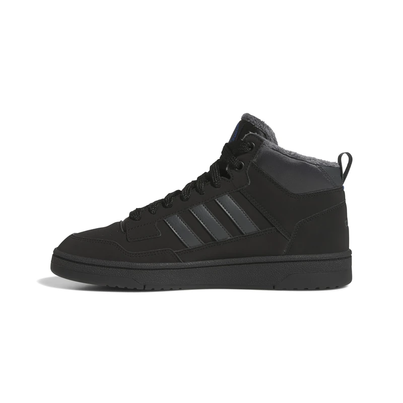adidas Unisex Rapid Court Mid Winterized Shoes, core Black/Grey six/Bright Royal, 11 UK